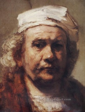  Rembrandt Pintura - Autorretrato Det Rembrandt